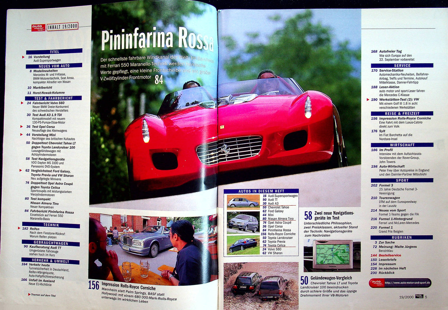Auto Motor und Sport 19/2000