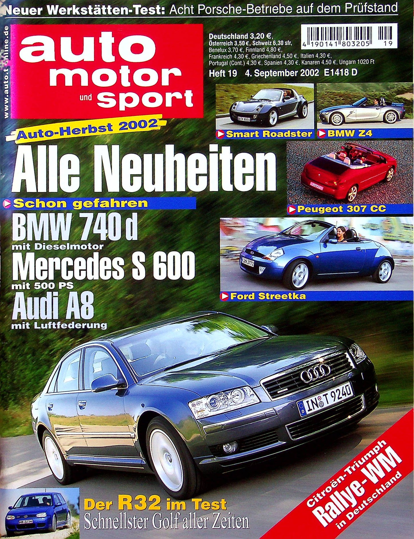 Auto Motor und Sport 19/2002