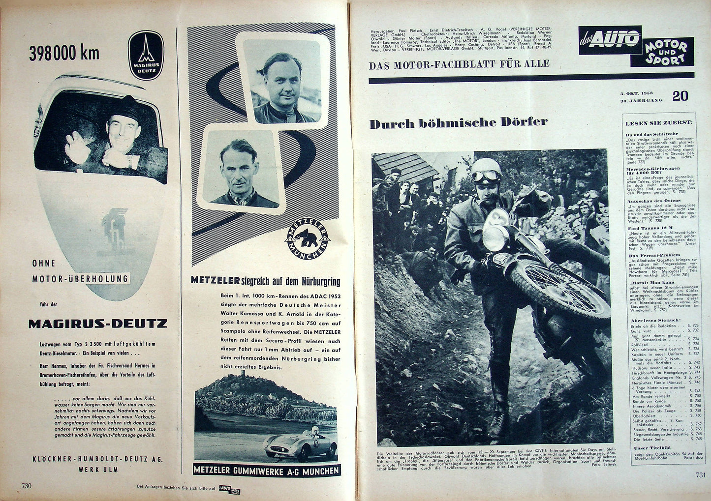 Auto Motor und Sport 20/1953