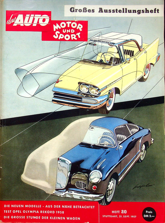 Auto Motor und Sport 20/1957