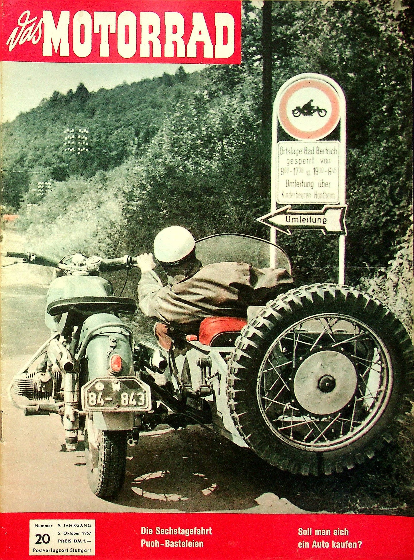 Motorrad 20/1957