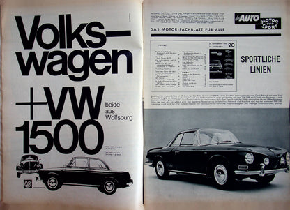 Auto Motor und Sport 20/1961