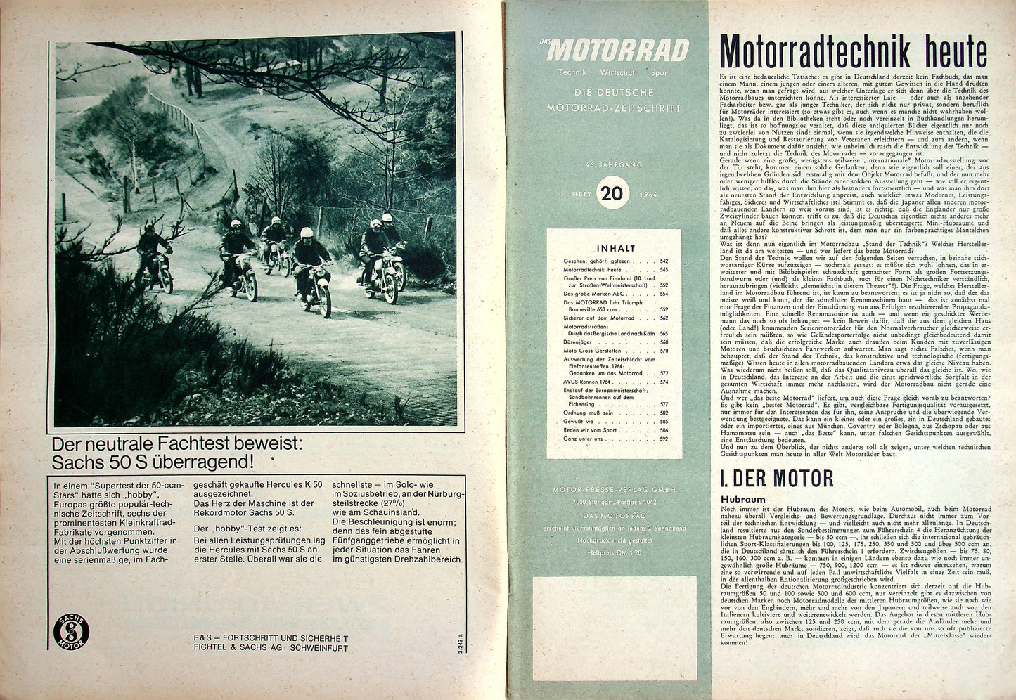 Motorrad 20/1964