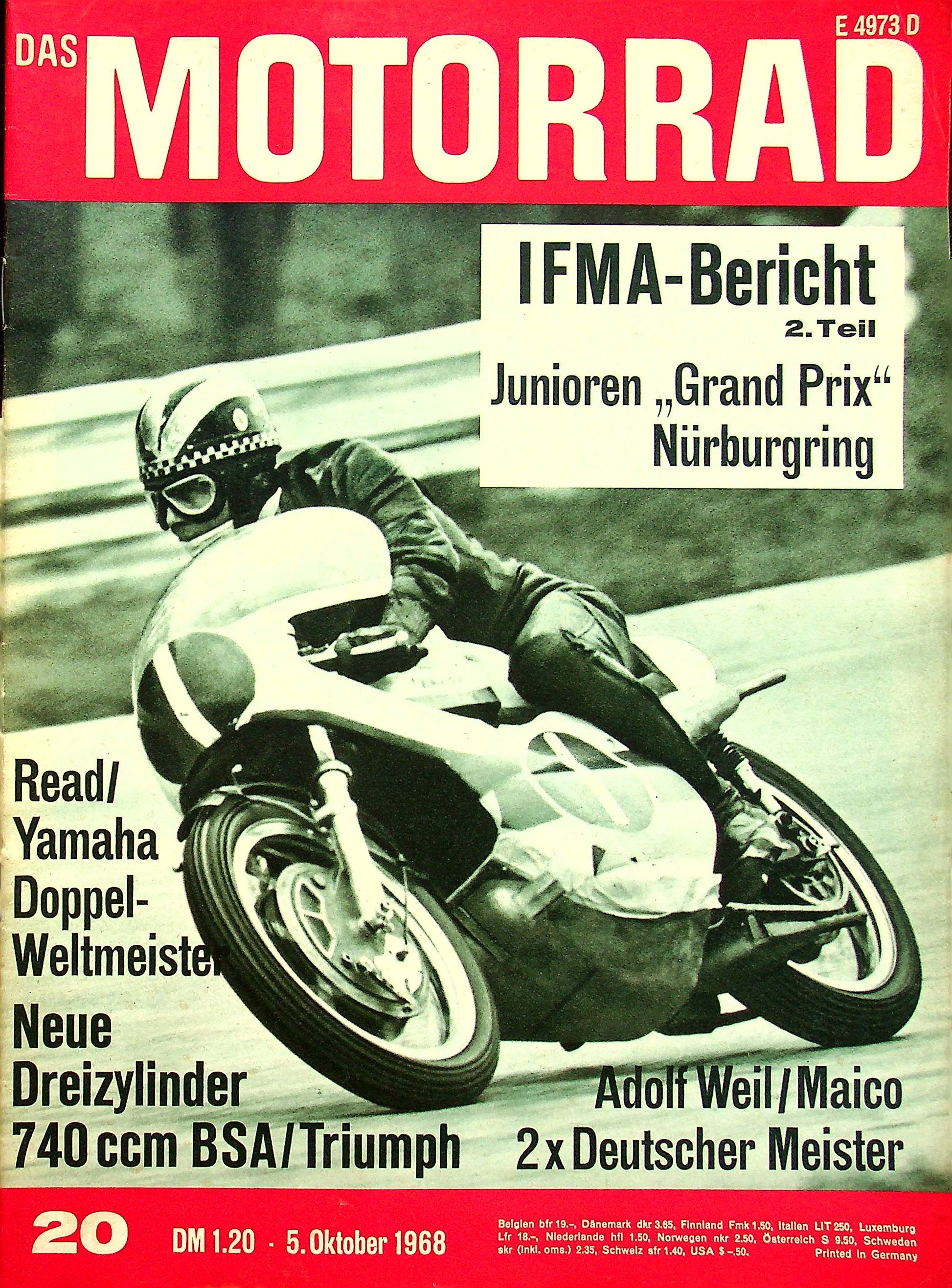 Motorrad 20/1968