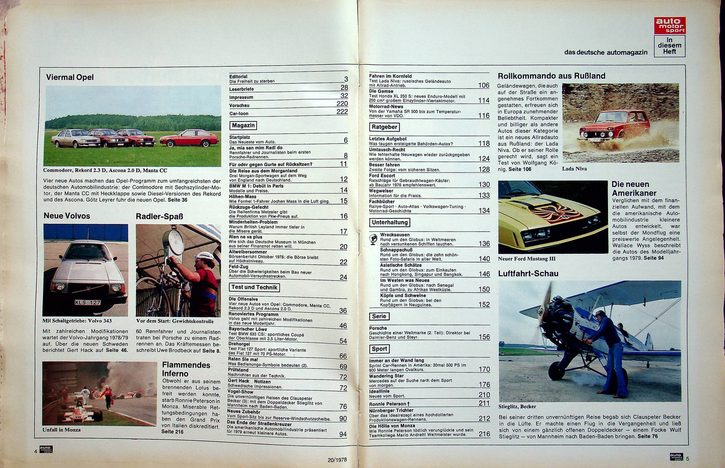 Auto Motor und Sport 20/1978