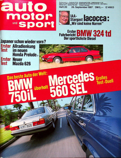 Auto Motor und Sport 20/1987