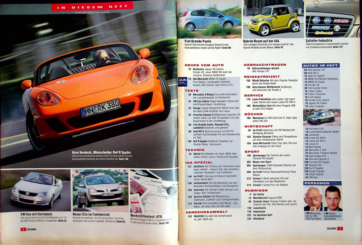 Auto Motor und Sport 20/2005