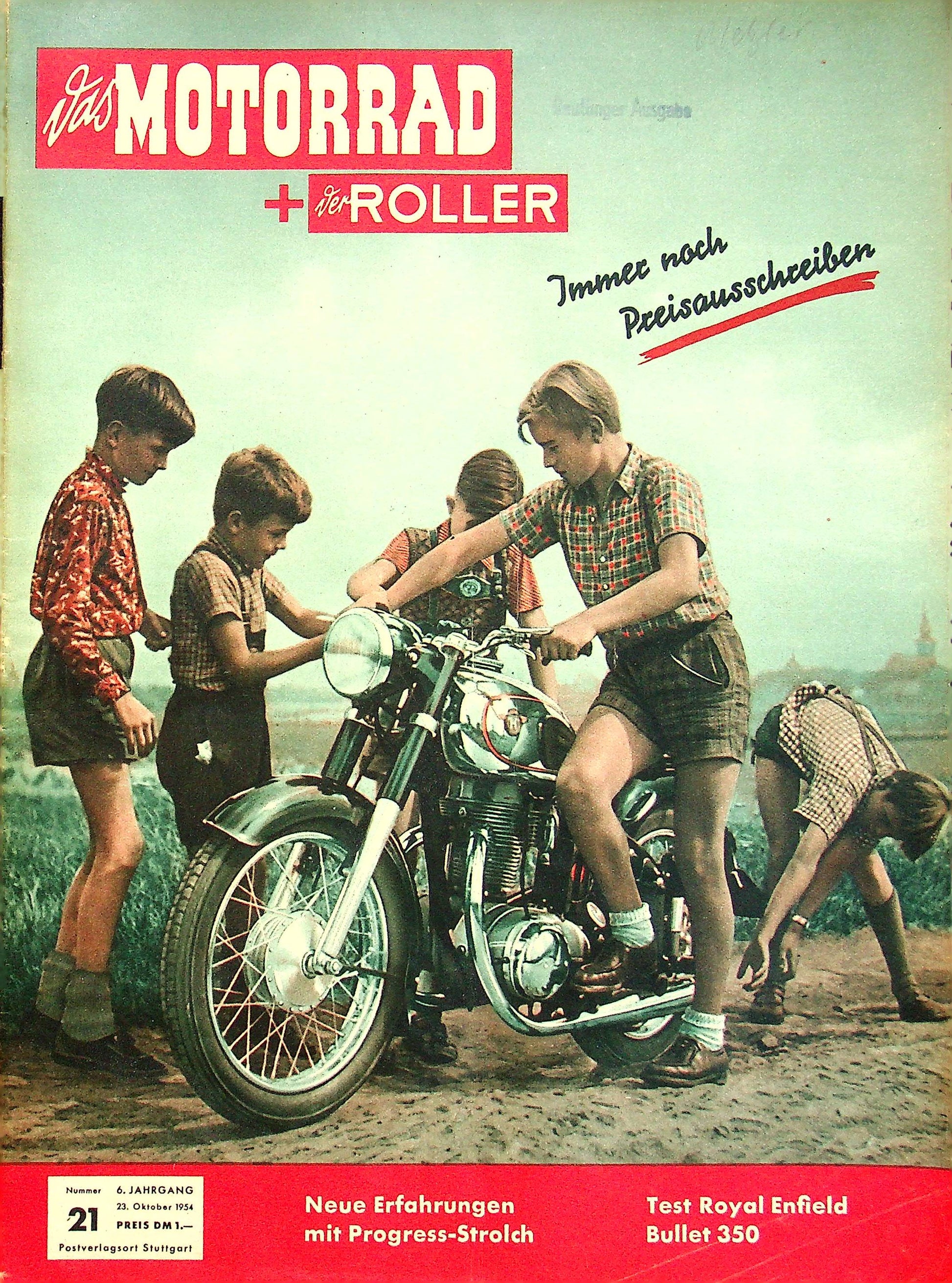 Motorrad 21/1954