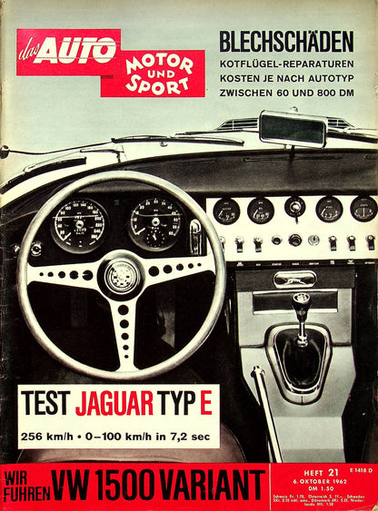 Auto Motor und Sport 21/1962