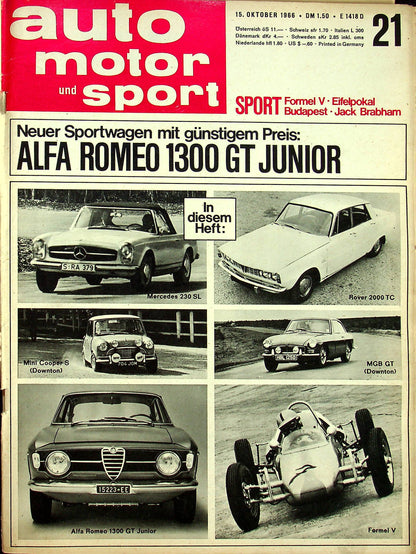 Auto Motor und Sport 21/1966