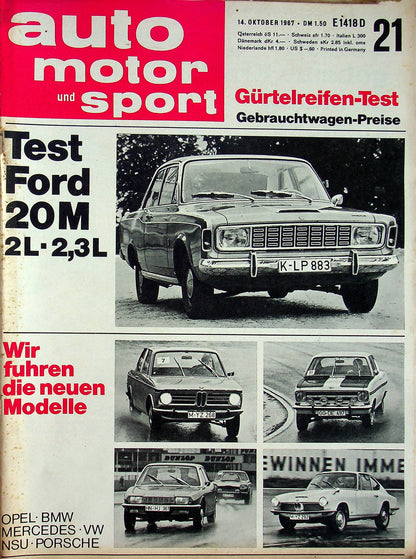 Auto Motor und Sport 21/1967