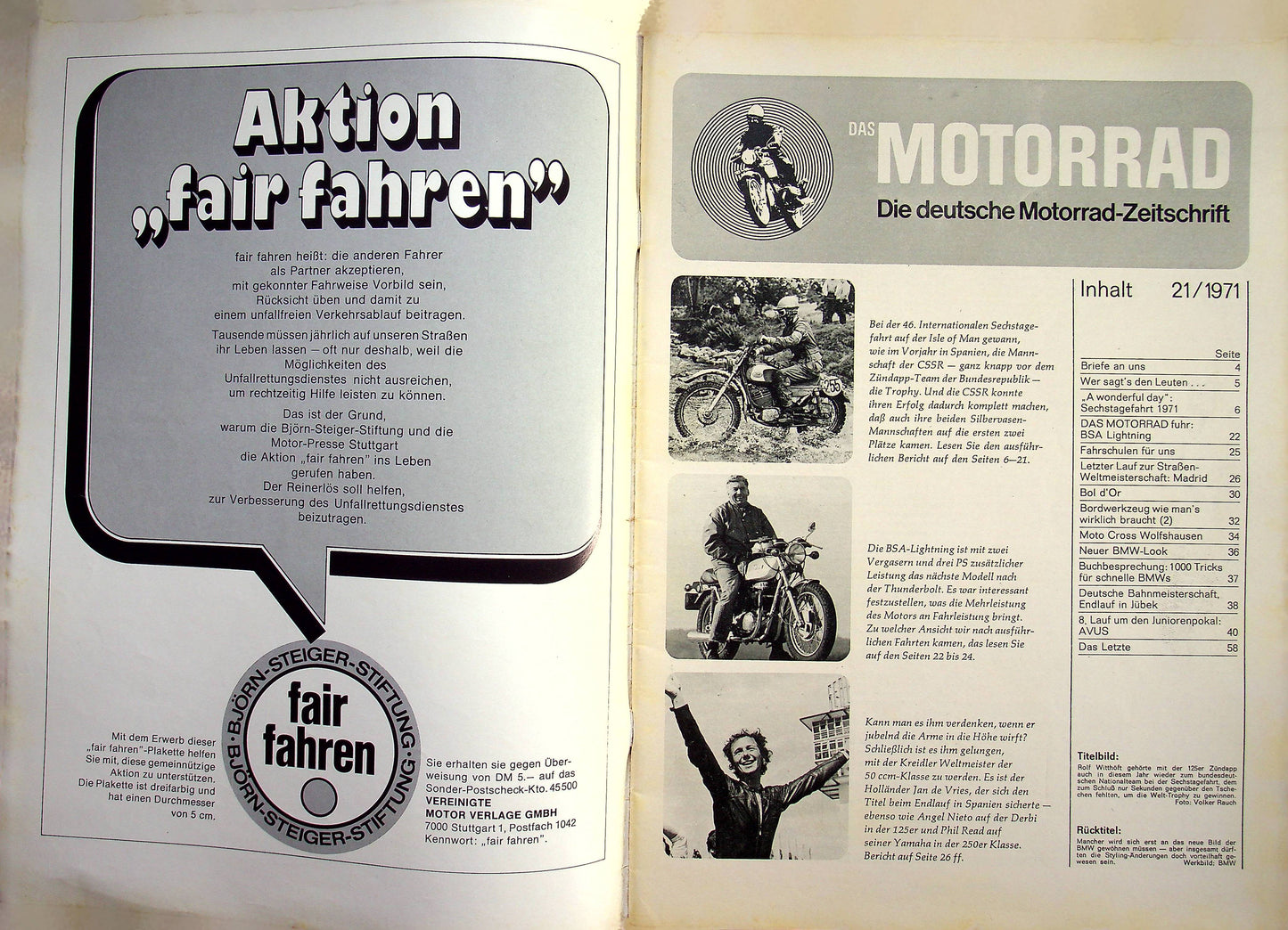 Motorrad 21/1971