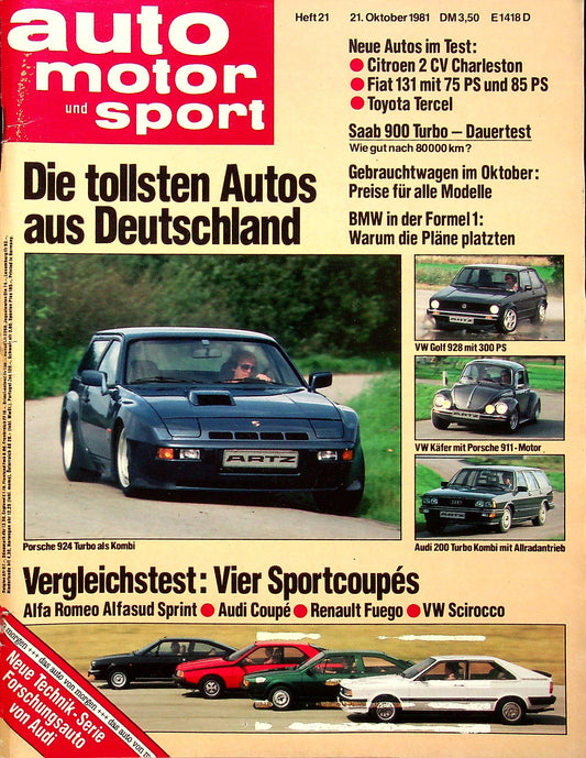 Auto Motor und Sport 21/1981