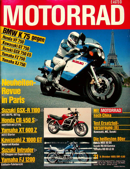 Motorrad 21/1985