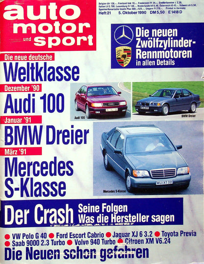 Auto Motor und Sport 21/1990