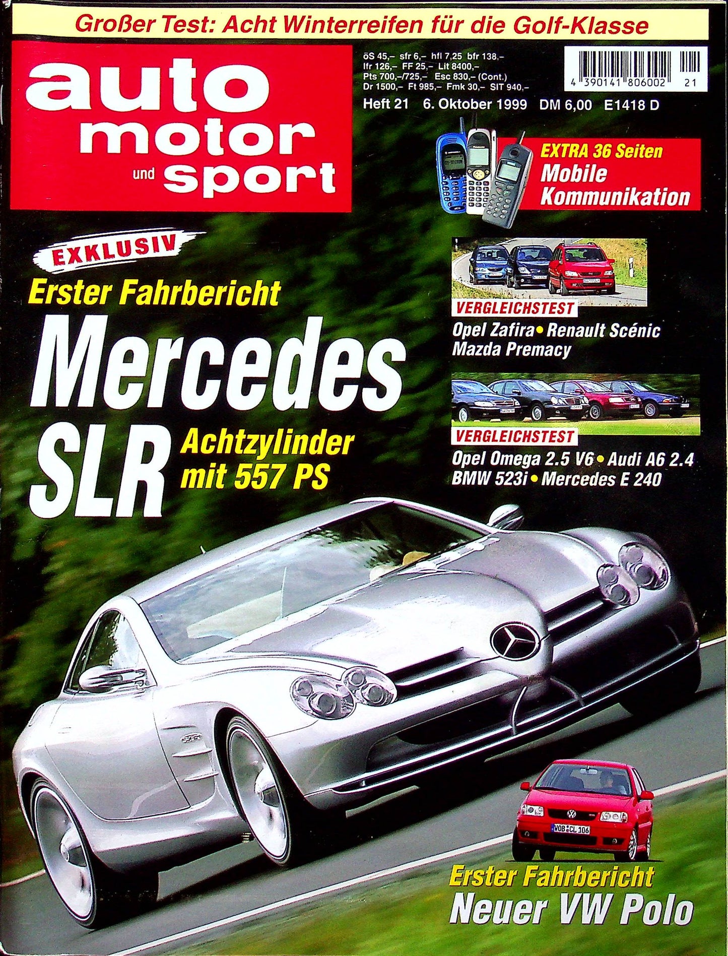 Auto Motor und Sport 21/1999