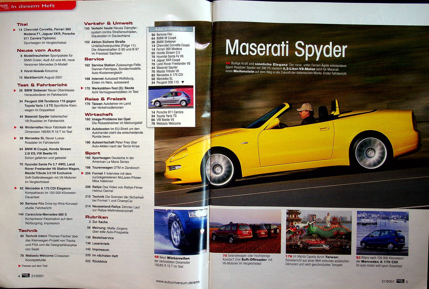 Auto Motor und Sport 21/2001