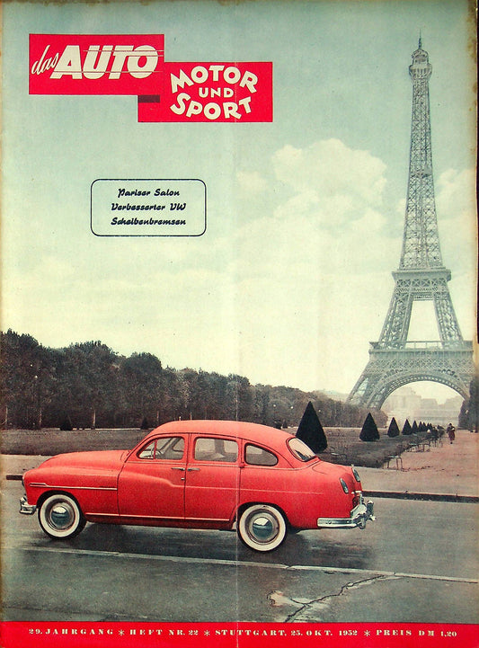 Auto Motor und Sport 22/1952