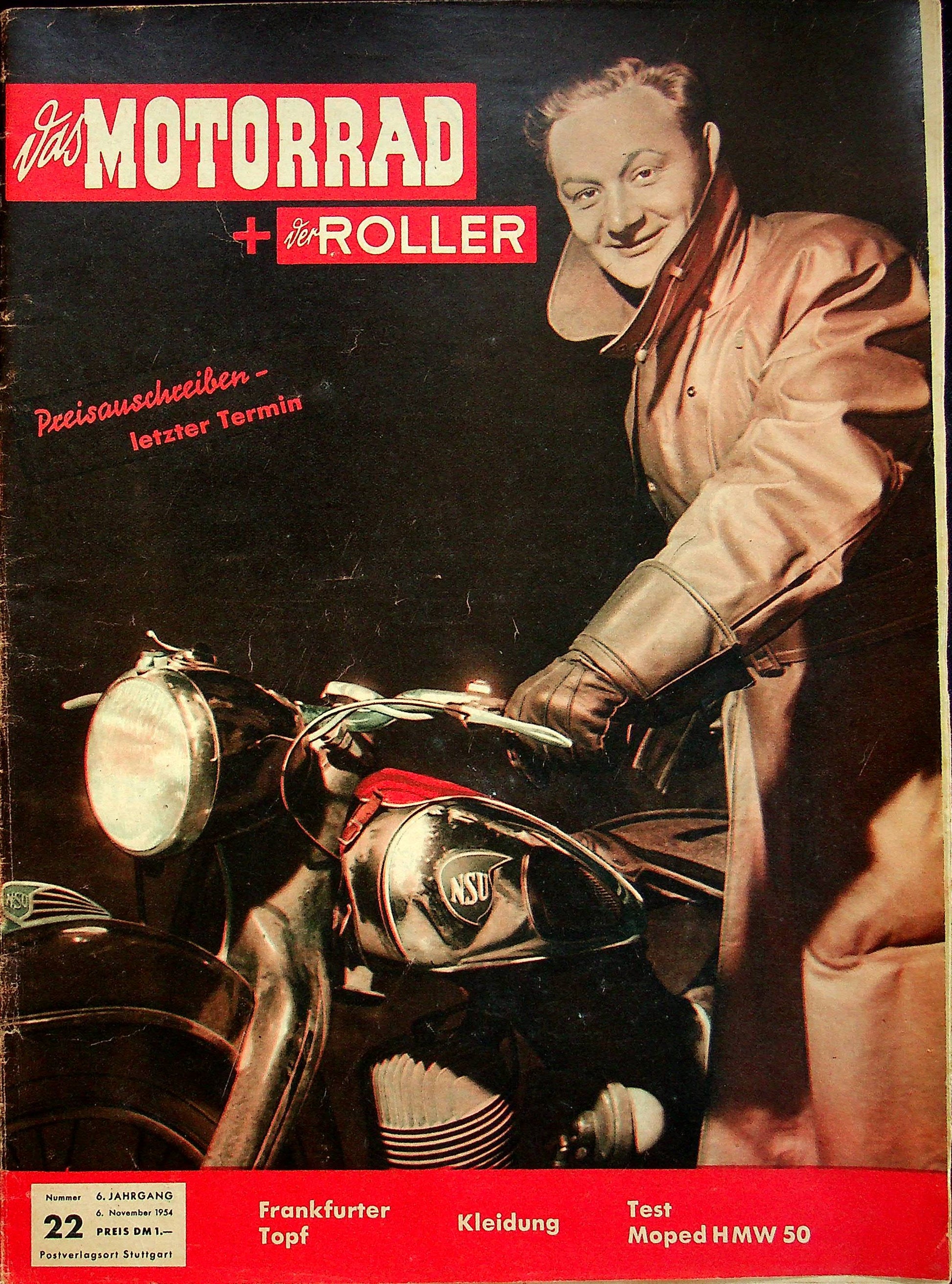 Motorrad 22/1954
