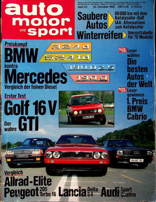 Auto Motor und Sport 22/1985