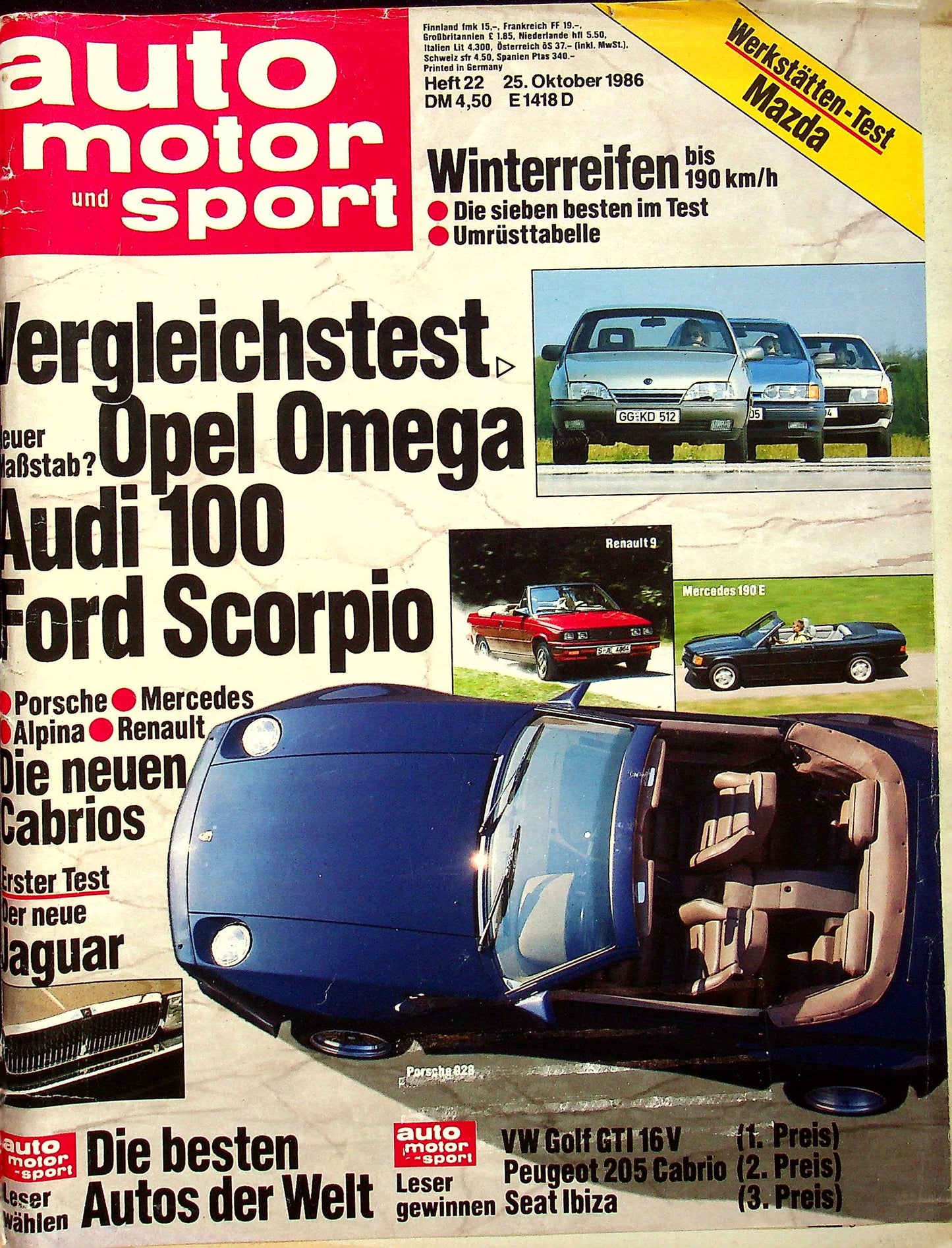 Auto Motor und Sport 22/1986
