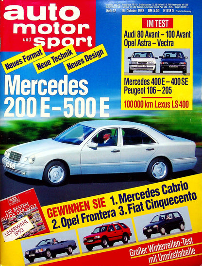 Auto Motor und Sport 22/1992