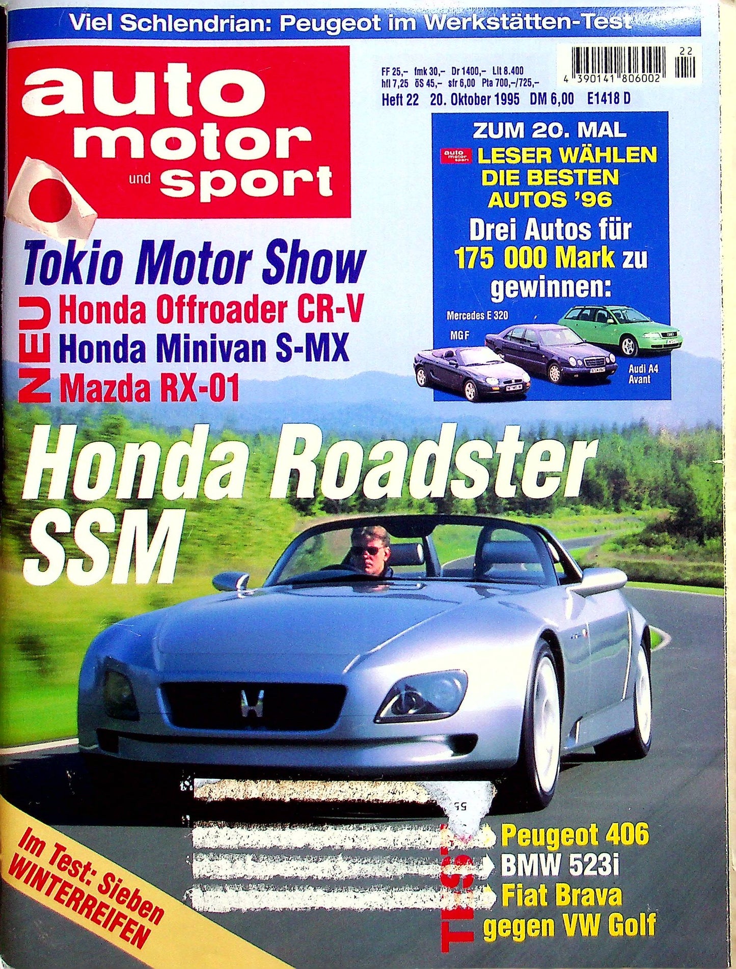 Auto Motor und Sport 22/1995
