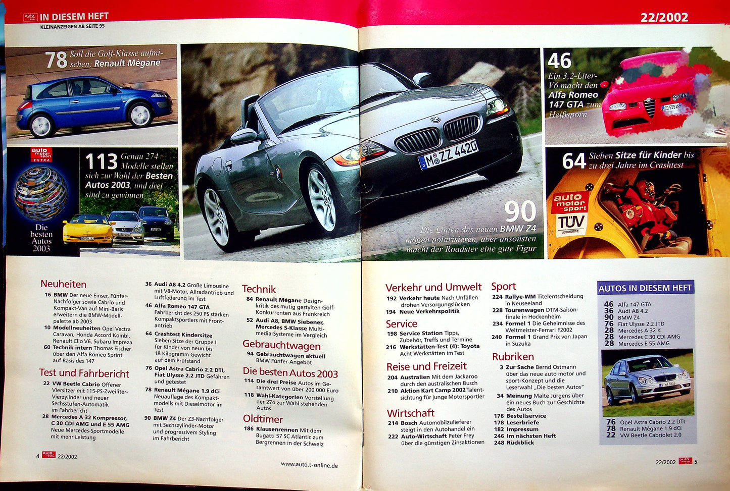Auto Motor und Sport 22/2002