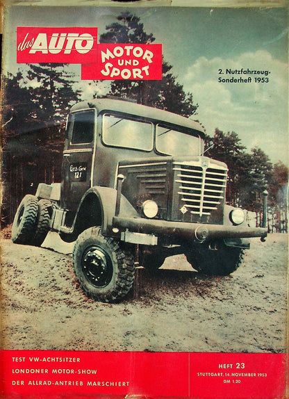 Auto Motor und Sport 23/1953