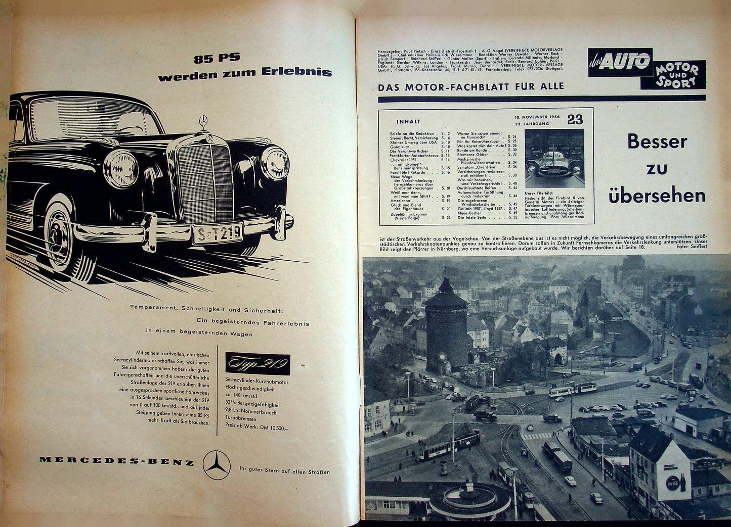 Auto Motor und Sport 23/1956