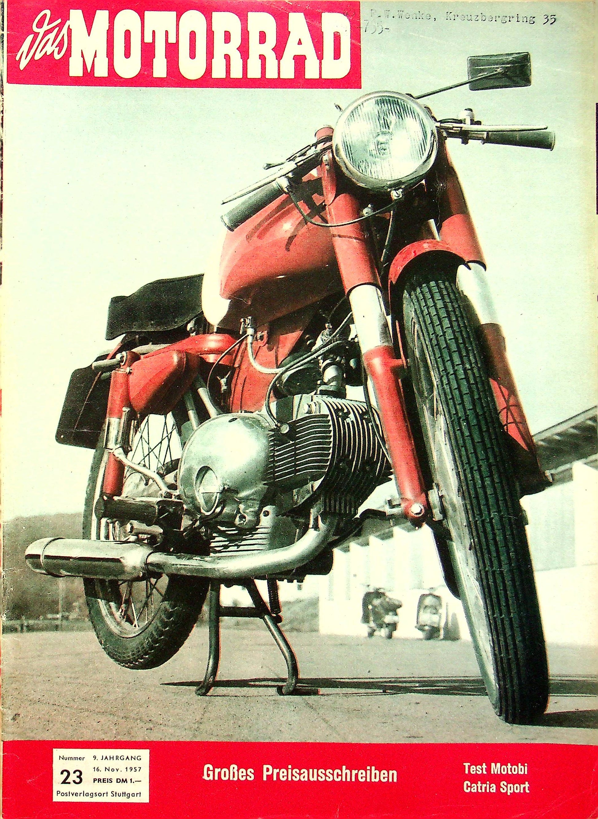 Motorrad 23/1957