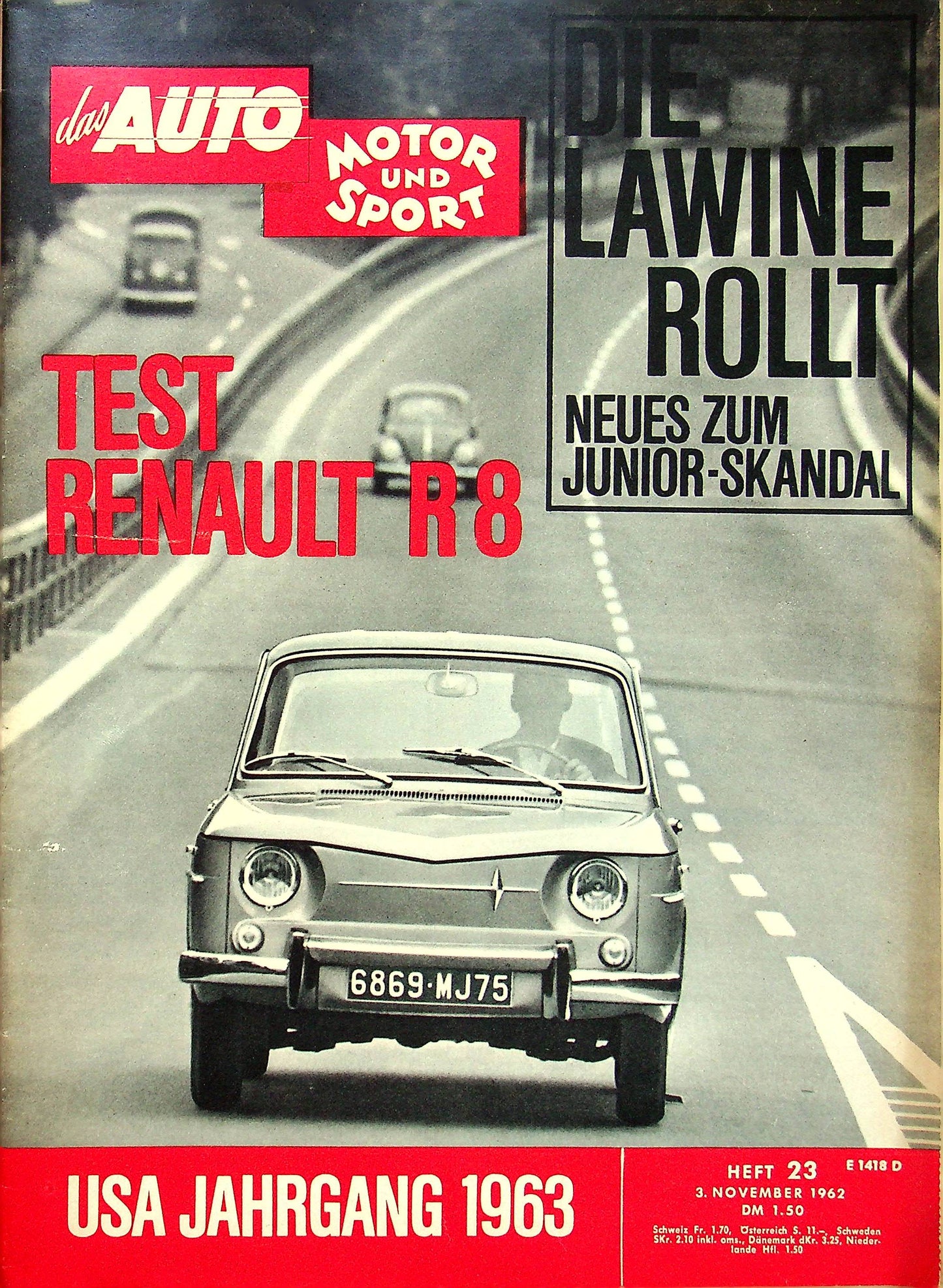 Auto Motor und Sport 23/1962