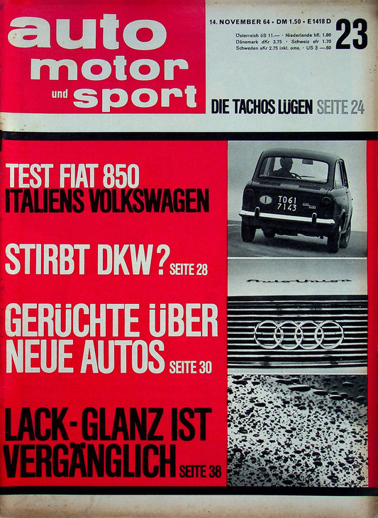 Auto Motor und Sport 23/1964