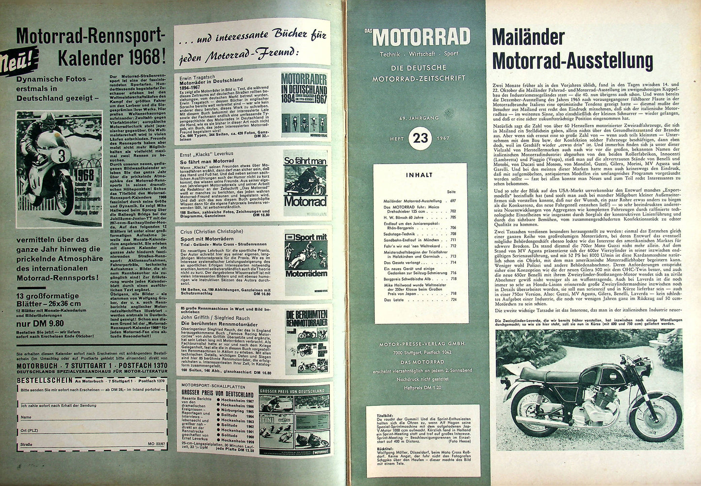 Motorrad 23/1967