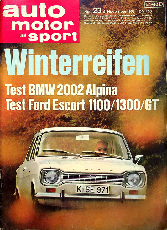 Auto Motor und Sport 23/1968