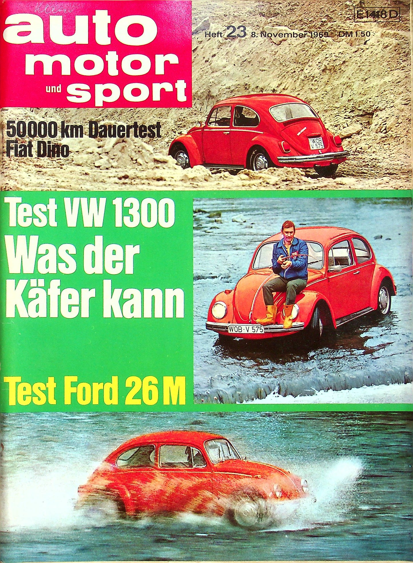 Auto Motor und Sport 23/1969