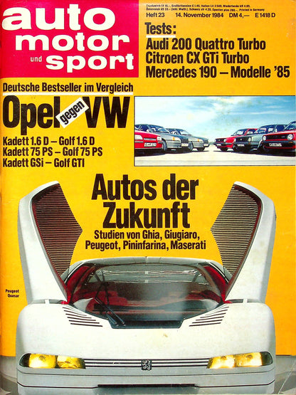 Auto Motor und Sport 23/1984