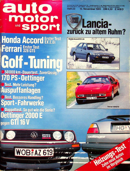 Auto Motor und Sport 23/1985