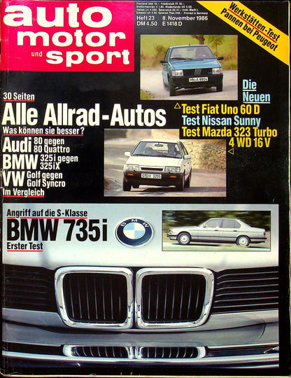 Auto Motor und Sport 23/1986