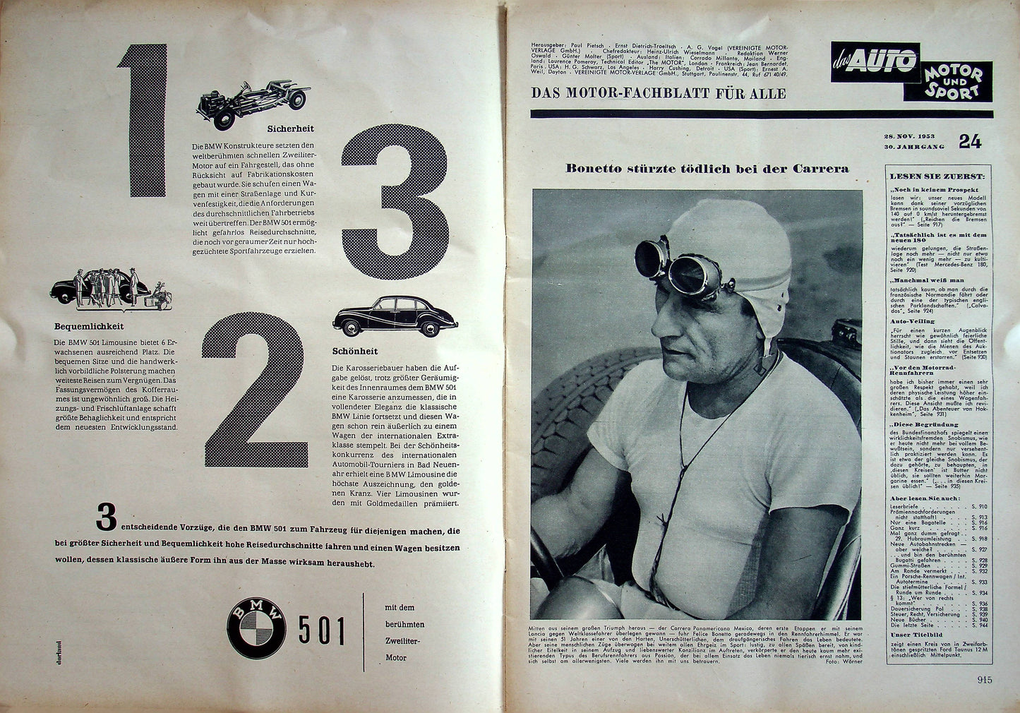 Auto Motor und Sport 24/1953