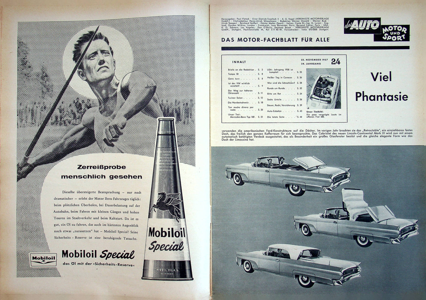 Auto Motor und Sport 24/1957