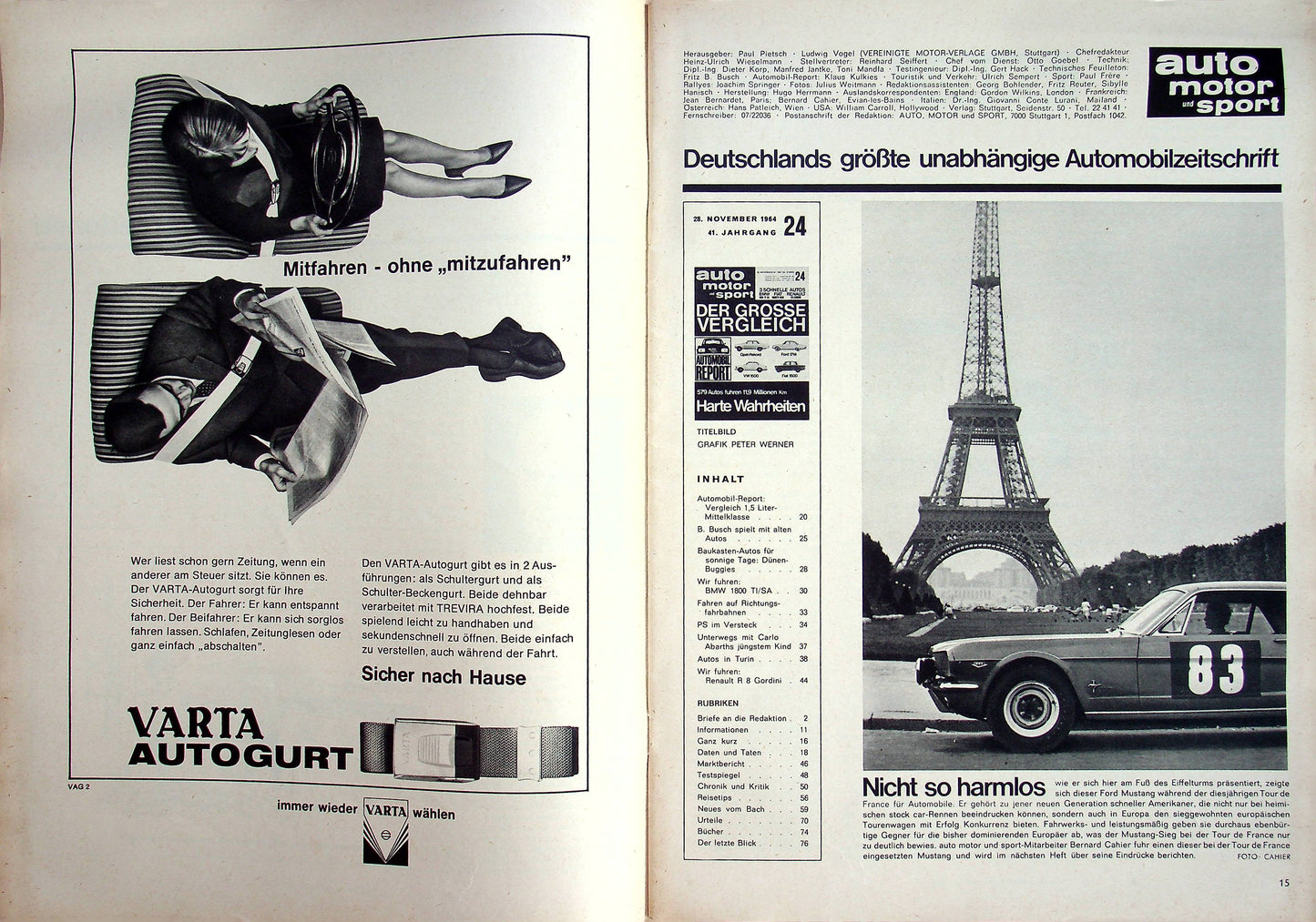 Auto Motor und Sport 24/1964