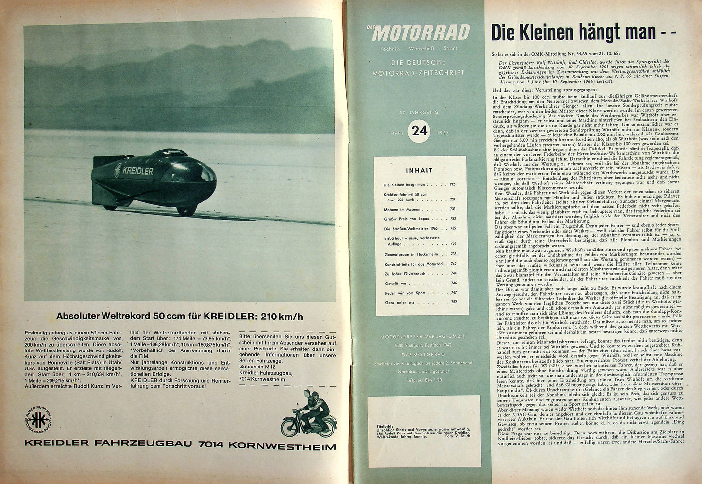 Motorrad 24/1965