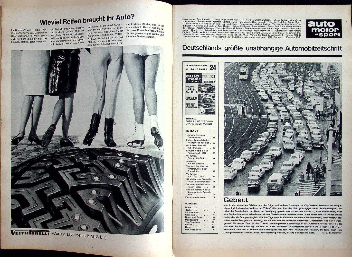 Auto Motor und Sport 24/1966