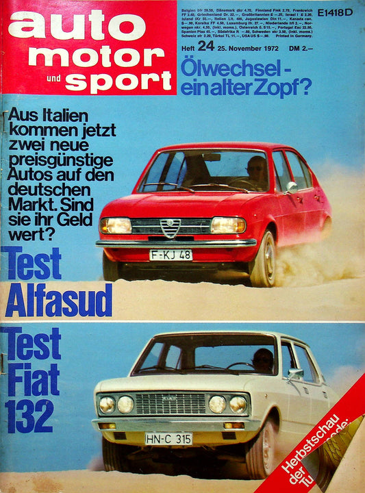 Auto Motor und Sport 24/1972