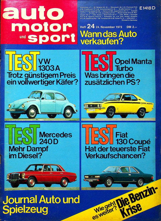 Auto Motor und Sport 24/1973