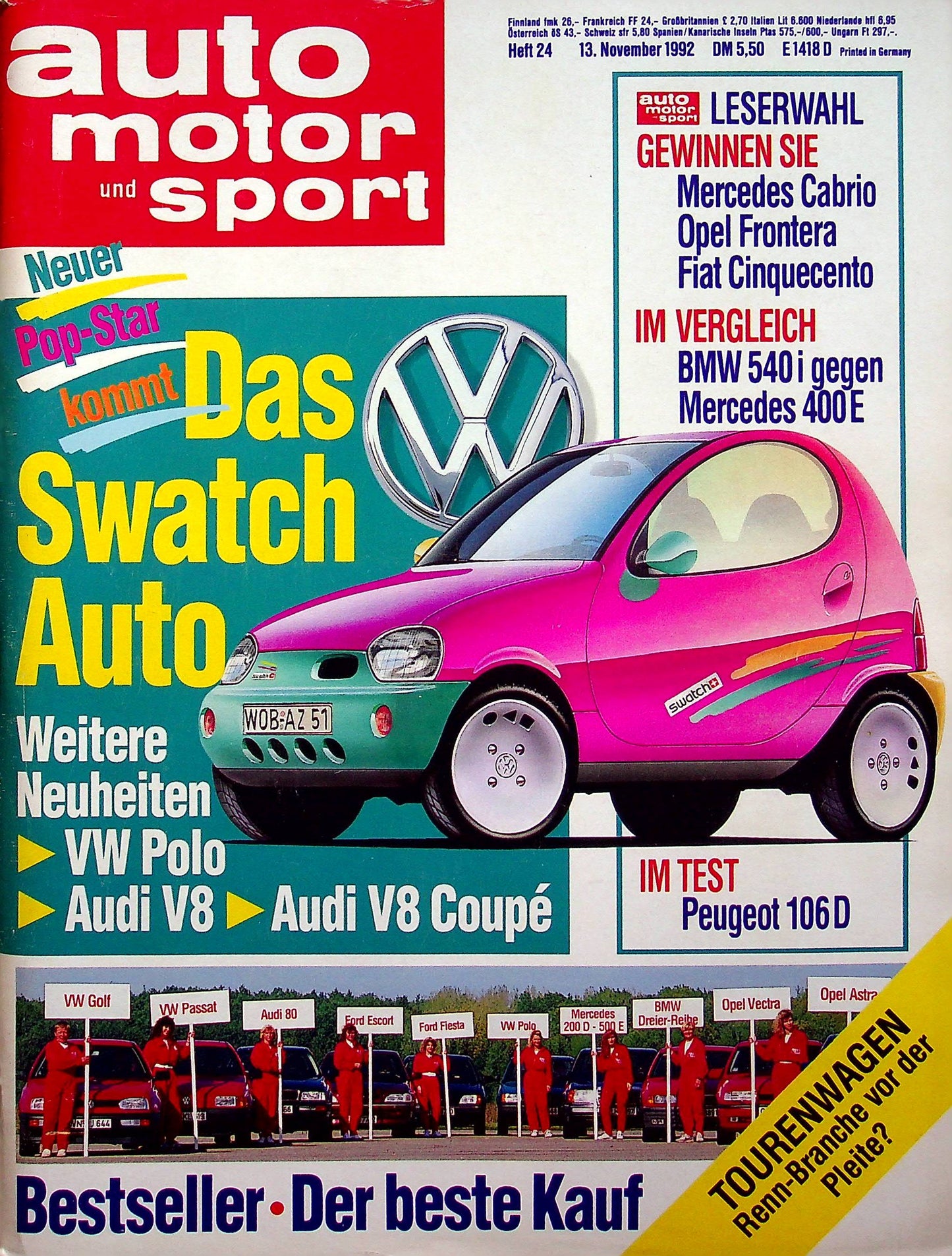Auto Motor und Sport 24/1992