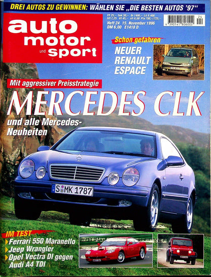 Auto Motor und Sport 24/1996