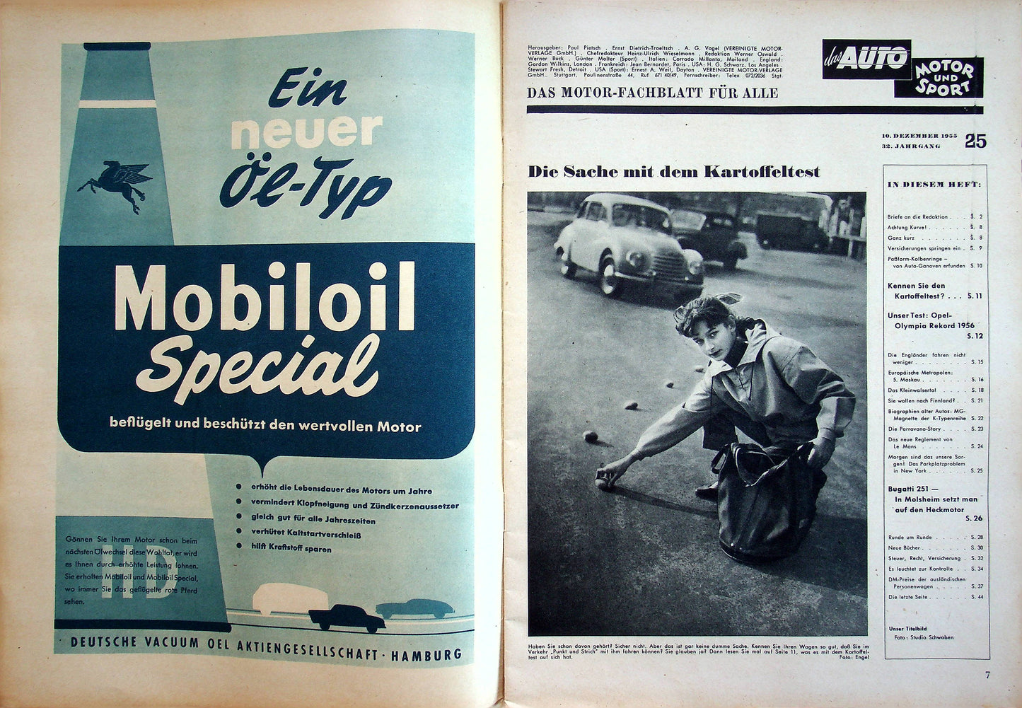 Auto Motor und Sport 25/1955