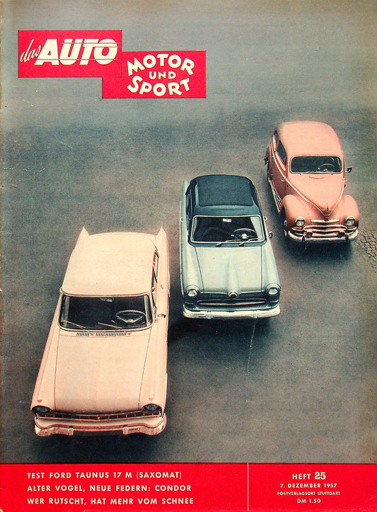 Auto Motor und Sport 25/1957